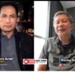 Rocky Gerung Sebut Ari Dwipayana Juru Bantah Memalukan