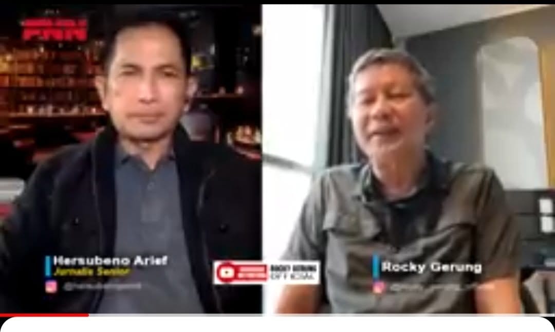 Rocky Gerung Sebut Ari Dwipayana Juru Bantah Memalukan