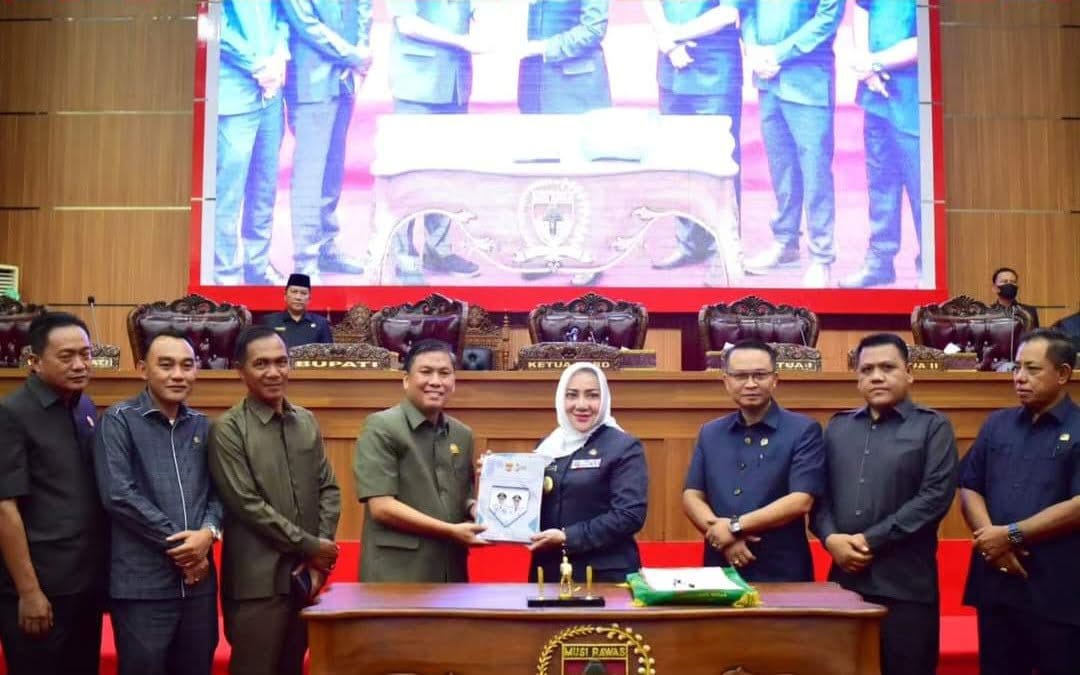 Paripurna DPRD Mura, Dengarkan LKPJ Bupati Tahun 2023