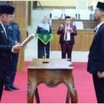 Rapat Paripurna DPRD Musirawas PAW Anggota Fraksi PKS Resmi Dilantik