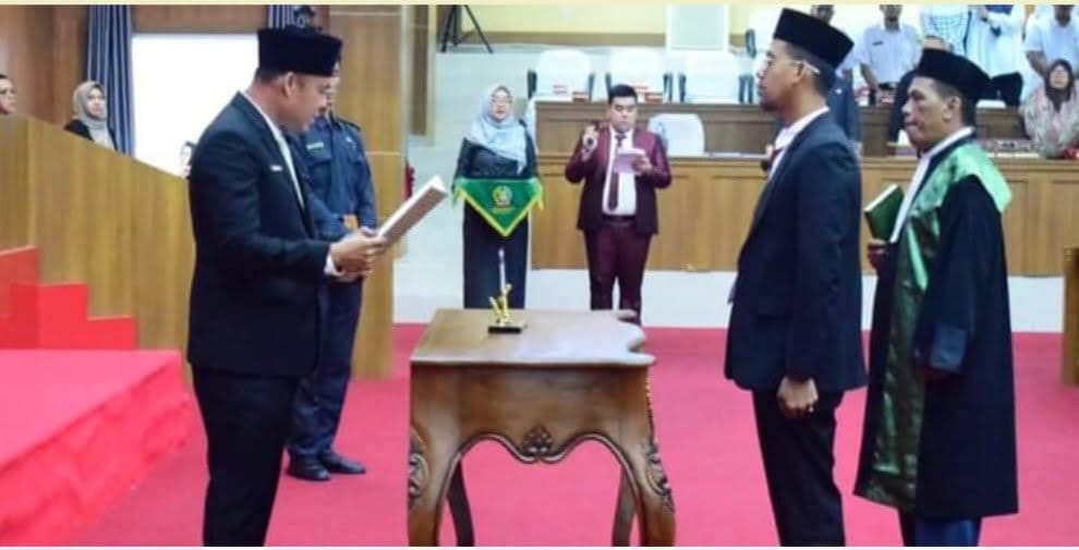 Rapat Paripurna DPRD Musirawas PAW Anggota Fraksi PKS Resmi Dilantik