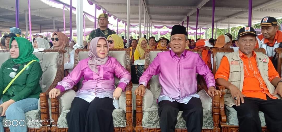 Paslon Ratna Machmud – Suprayitno Deklarasi Akbar Kukuhkan Tekad dan Lanjutkan Musi Rawas Mantab