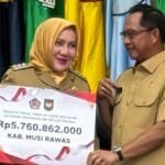 Bupati Musi Rawas Sukses Kendalikan Inflasi, Dapat Insentif Fiskal Pemerintah Pusat