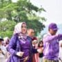 Senam Bugar Bersama Masyarakat, Bupati Ratna Machmud Inginkan Kebersamaan dan Lanjutkan Musi Rawas Mantab
