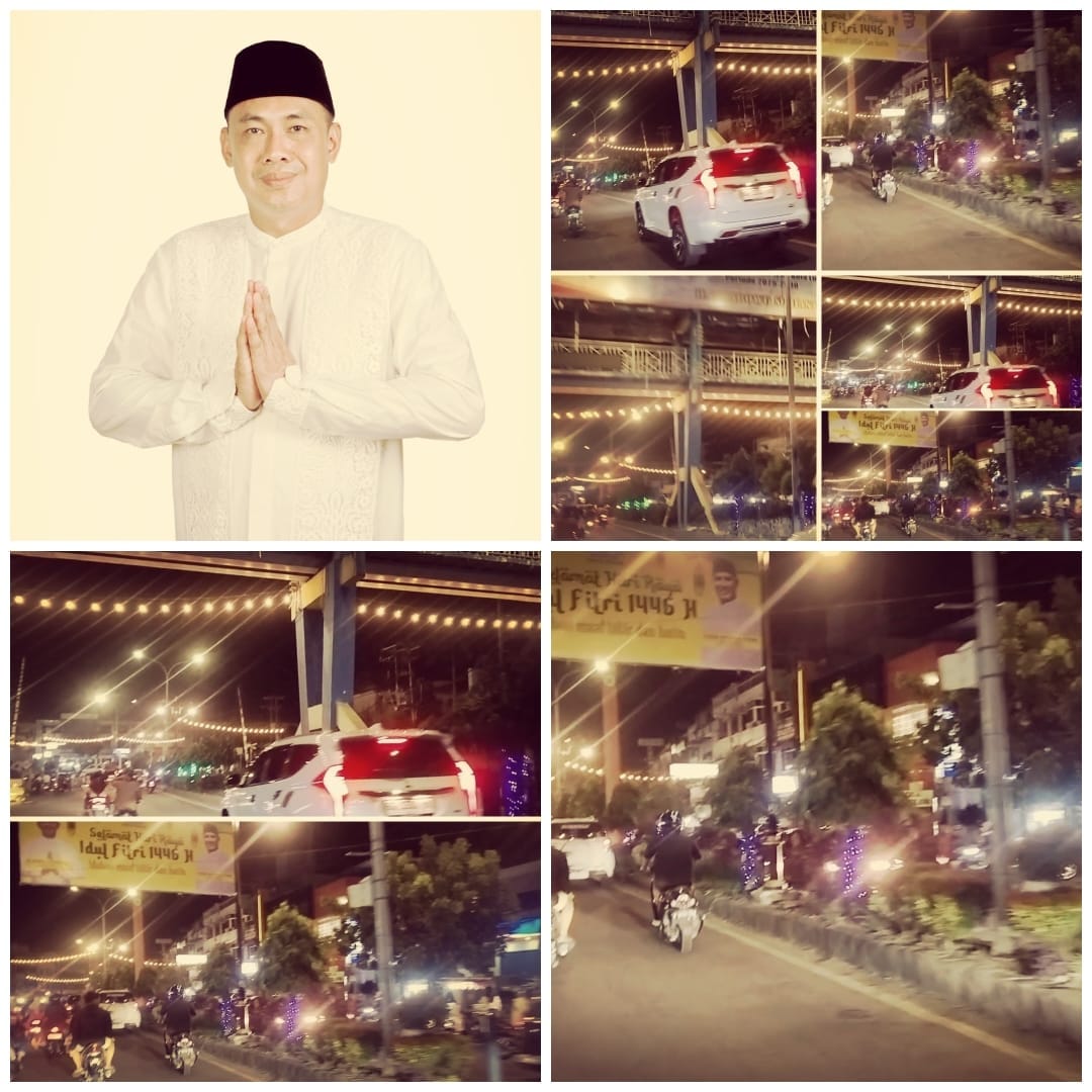 “Lubuk Linggau Terang” Suasana Menuju Hari Kemenangan Idul Fitri 1446 Hijriyah”