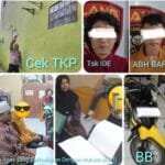Tim Elang Timur Unit Reserse Kriminal Polsek Lubuk Linggau Timur I  Berhasil Mengungkap Kasus Tindak Pidana Pencurian, Berikut Para Pelakunya