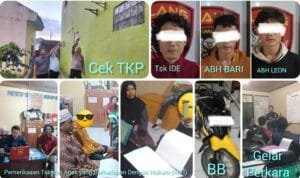Tim Elang Timur Unit Reserse Kriminal Polsek Lubuk Linggau Timur I  Berhasil Mengungkap Kasus Tindak Pidana Pencurian, Berikut Para Pelakunya
