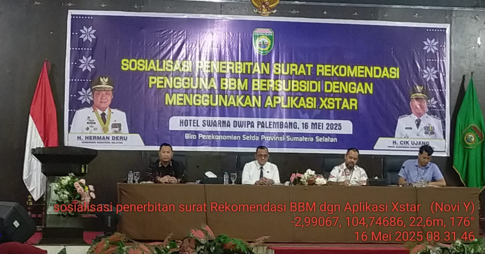Sosialisasi Penerbitan Surat Rekomendasi Pengguna BBM Bersubsidi Dengan Menggunakan Aplikasi Xstar