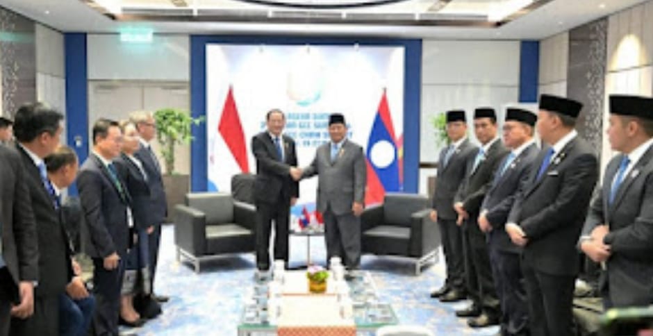 Presiden RI Prabowo Subianto Bertemu PM Laos Bahas Sektor Perdagangan