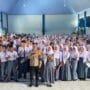 Dalam Rangka Mendukung Program  MPLS Tahun Ajaran 2025/2026 Satbinmas Memberi Pembekalan Kepada Para Siswa Baru SMKN 1