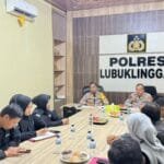 Kapolres Lubuk Linggau, AKBP Adithia Bagus Arjunadi di Dampingi  Kasihumas  AKP Alwi  Menerima Tim Supervisi  Bidhumas Polda Sumsel , Berikut Tujuannya