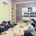 Kapolres Lubuk Linggau, AKBP Adithia Bagus Arjunadi di Dampingi  Kasihumas  AKP Alwi  Menerima Tim Supervisi  Bidhumas Polda Sumsel , Berikut Tujuannya