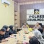 Kapolres Lubuk Linggau, AKBP Adithia Bagus Arjunadi di Dampingi  Kasihumas  AKP Alwi  Menerima Tim Supervisi  Bidhumas Polda Sumsel , Berikut Tujuannya