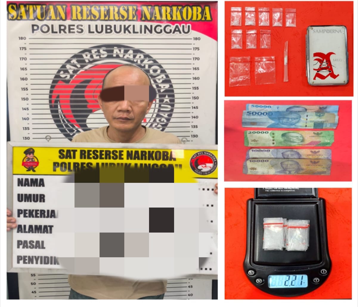 Warga Kelurahan Mesat Jaya Berusaha Kabur , Namun Kesigapan Tim Satres Narkoba Langsung Digagalkan dan Diamankan