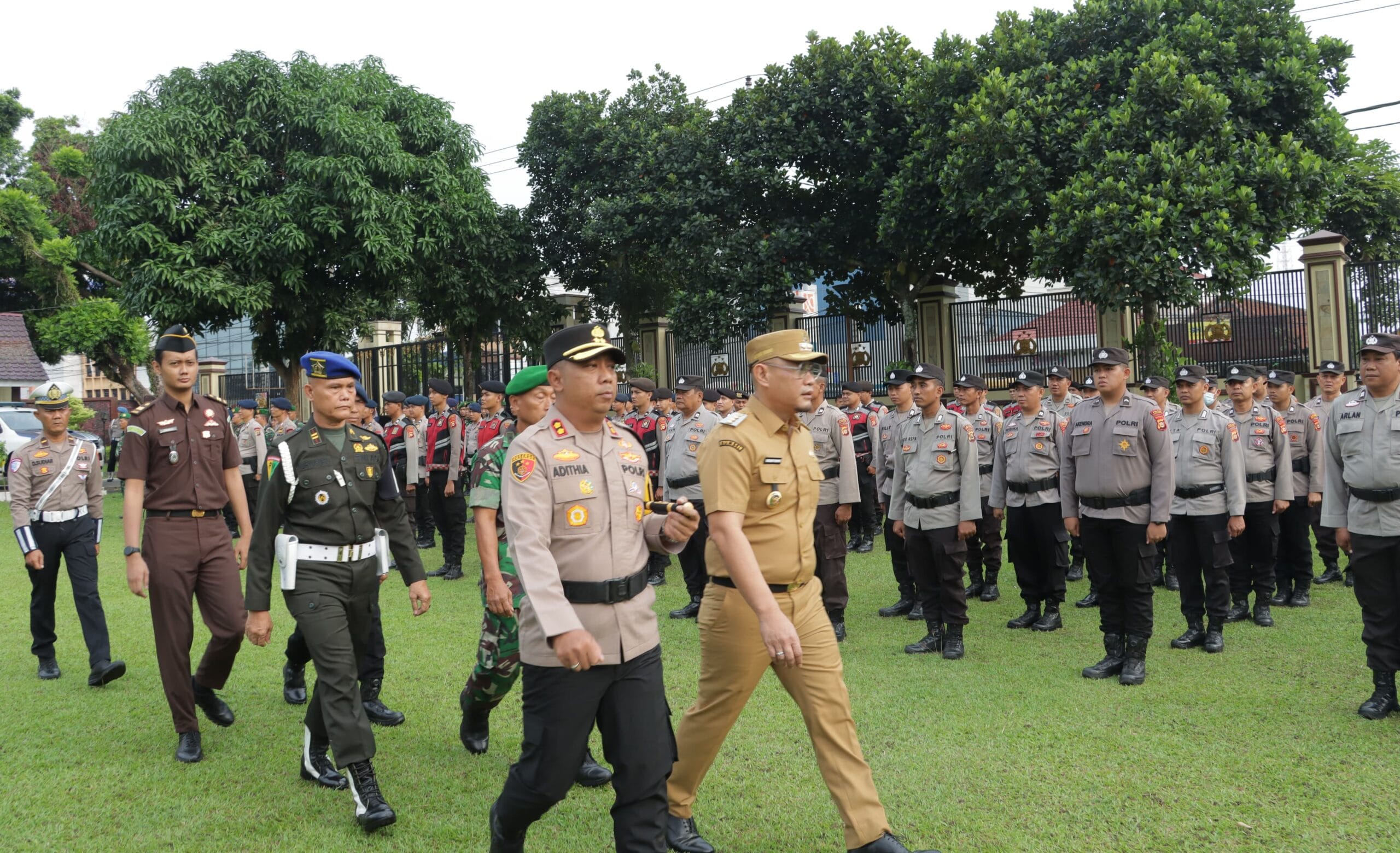 Polres Lubuk Linggau Gelar Apel Pasukan Operasi Patuh Musi 2025