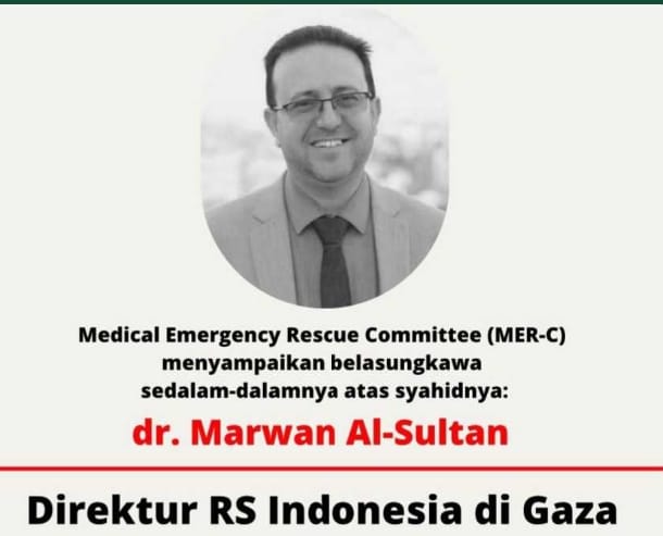 Direktur RS Indonesia di Gaza dan Keluarganya Tewas Akibat Serangan Israel