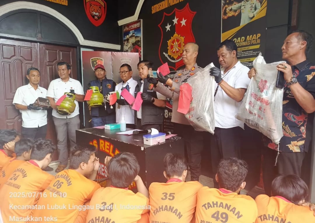Polres Lubuklinggau Ungkap 88 Kasus 3C Dalam 2 Bulan, Didominasi Pelaku Residivis