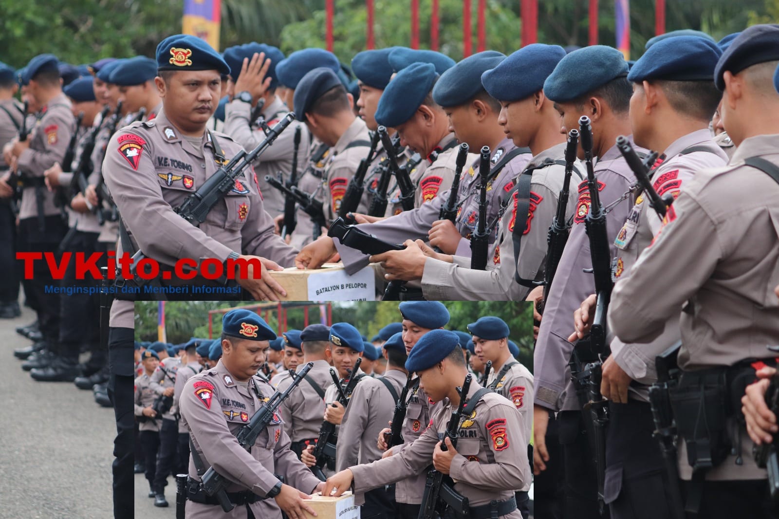 Batalyon B Pelopor Hidupkan Semangat Berbagi Lewat Program “Kamis Sedekah”
