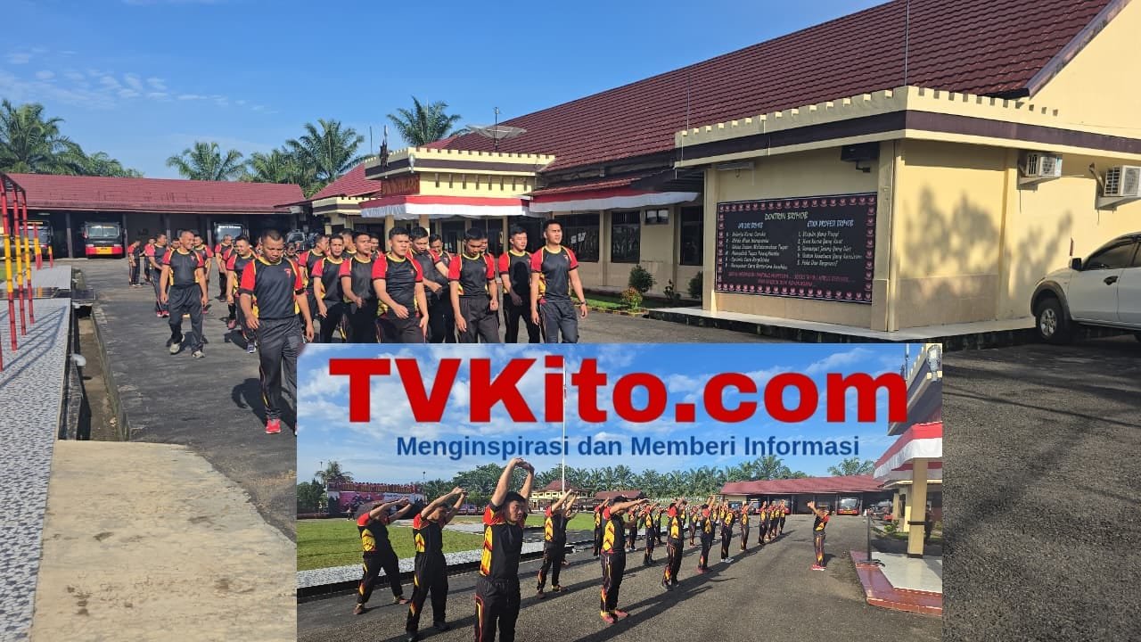 Batalyon B Pelopor  Gaungkan Budaya Hidup Sehat sebagai Gaya Hidup Personel