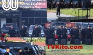 Batalyon B Pelopor Laksanakan Apel Kesiapsiagaan Virtual Antisipasi Gangguan Kamtibmas