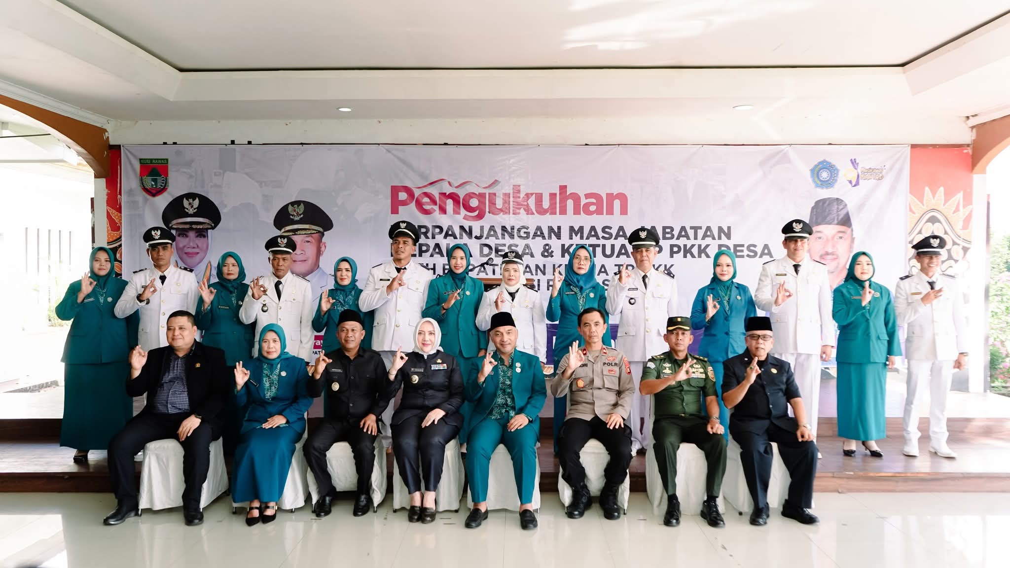 13 Kades di Musi Rawas Dikukuhkan Bupati Ratna Machmud, Masa Jabatan Bertambah Menjadi 8 Tahun