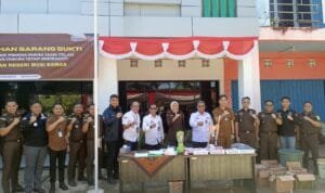 Kejari Mura, Musnakan Barang Bukti Pidum Yang Sudah Ingkracht