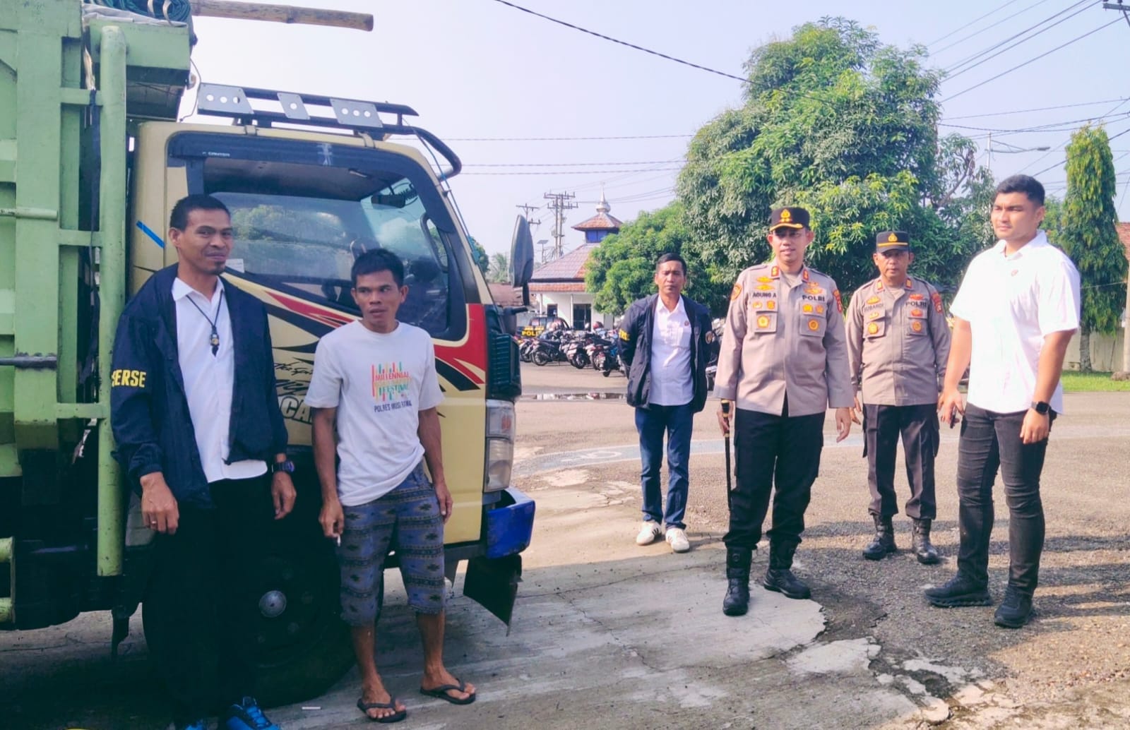 15 Ton Beras “Diserbu” Warga, Gerakan Pangan Murah Sinergi Polres Musi Rawas Bersama Polsek Muara Beliti dan Bulog