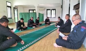 Binrohtal Rutin, Batalyon B Pelopor Teguhkan Jati Diri Humanis Personel Polri