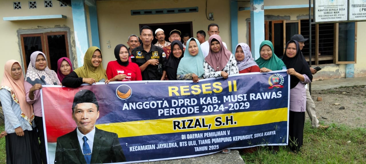 Rizal, SH Anggota DPRD Mura Terjun Kemasyarakat Serap Aspirasi Didesa Lubuk Pauh dan Desa Sungai Naik, Kecamatan BTS Ulu Cecar