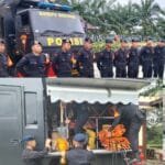 TIM SAR Satbrimob Polda Sumsel Batalyon B Pelopor Gelar Kesiapsiagaan di Mako