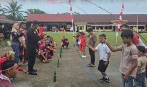 Semarak HUT ke-80 RI di Batalyon B Pelopor : Meriahkan Kemerdekaan Lewat Perlombaan dan Kebersamaan