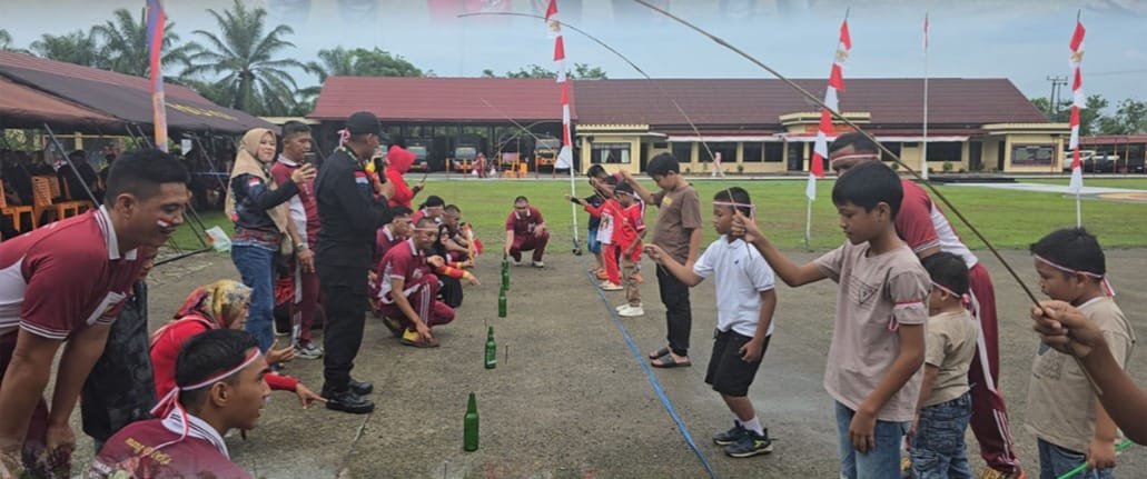 Semarak HUT ke-80 RI di Batalyon B Pelopor : Meriahkan Kemerdekaan Lewat Perlombaan dan Kebersamaan