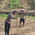 Kapolsek Lubuk Linggau Timur  1 ,  AKP Rodiman  Melakukan Peninjauan Langsung ke Lahan P2L