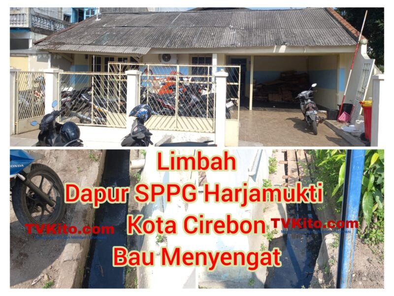 Limbah MBG Dapur SPPG Harjamukti Bau Menyengat, Ketua Dewan Pembina DPP ASWIN Meminta Walikota Cirebon Agar Menutup Dapur Itu.