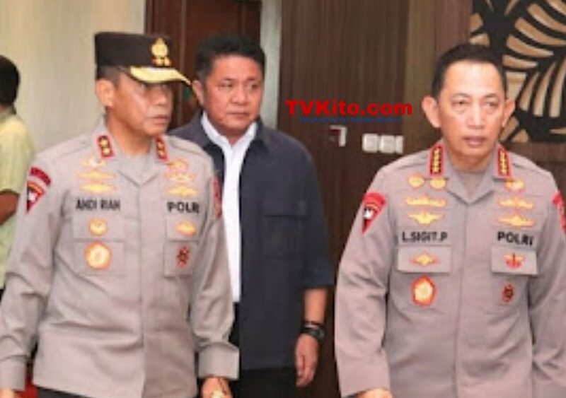 Kapolri dan Rombongan Bertolak ke OKU Timur, Disambut Kapolda dan FKPD Sumsel di Bandara SMB II Palembang
