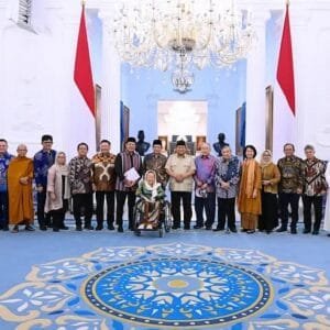 Presiden Prabowo Terima Tokoh Gerakan Nurani Bangsa di Istana Merdeka