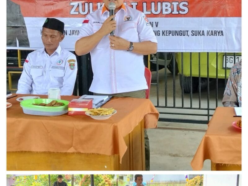 Zulkipli Lubis DPRD Musi Rawas, Siap Kawal Aspirasi Masyarakat Hingga Terealisasi
