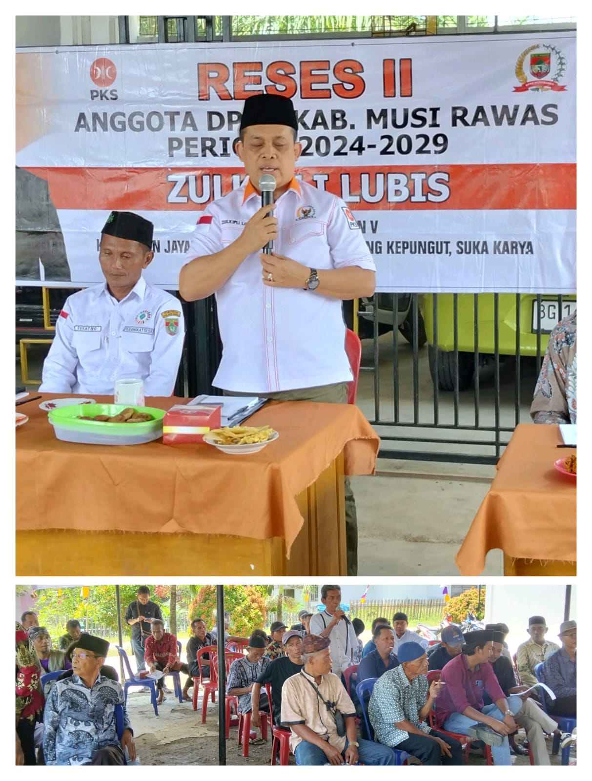 Zulkipli Lubis DPRD Musi Rawas, Siap Kawal Aspirasi Masyarakat Hingga Terealisasi