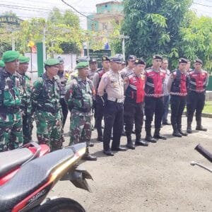 Tingkatkan Situasi Kamtibmas, Polres Musi Rawas Bersama Polsek Tugumulyo dan Kodim 0406 Lubuklinggau Gelar Patroli dan Penyekatan Dua Arah di Tugumulyo