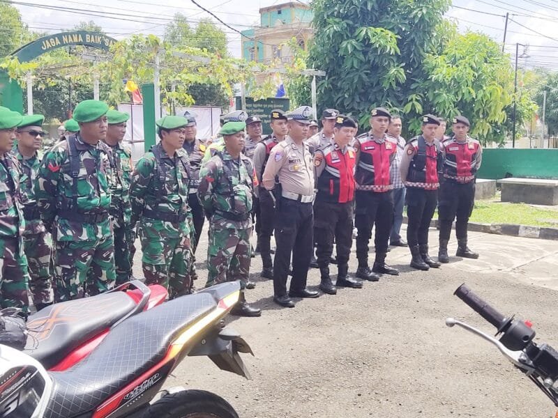 Tingkatkan Situasi Kamtibmas, Polres Musi Rawas Bersama Polsek Tugumulyo dan Kodim 0406 Lubuklinggau Gelar Patroli dan Penyekatan Dua Arah di Tugumulyo