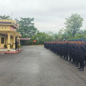 Batalyon B Pelopor  Laksanakan Apel Siaga 1, Respon Aksi Unjuk Rasa di Beberapa Wilayah