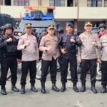 Antisipasi Gangguan Kamtibmas, Batalyon B Pelopor dan Polres Lubuklinggau Gelar Patroli Skala Besar