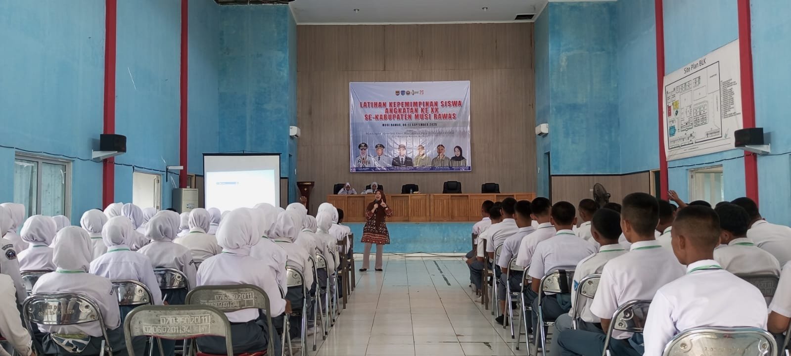 Dinas  Kesehatan  Musi Rawas Bekali  Peserta  Latihan Kepemimpinan Siswa Angkatan XX  dengan  Materi  Gaya Hidup Sehat