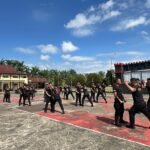 Pertajam Insting Tempur, Batalyon B Pelopor  Giatkan Latihan Tarung Derajat