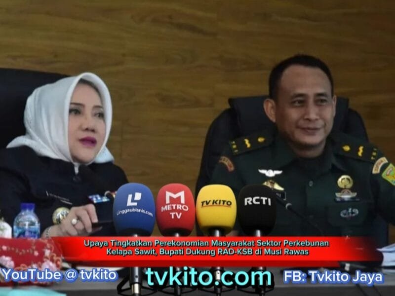 Upaya Tingkatkan Perekonomian Masyarakat Sektor Perkebunan Kelapa Sawit, Bupati Dukung RAD-KSB di Musi Rawas