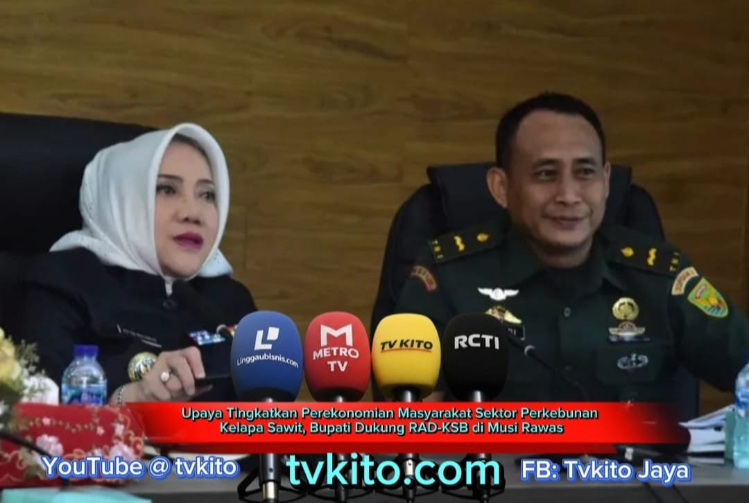 Upaya Tingkatkan Perekonomian Masyarakat Sektor Perkebunan Kelapa Sawit, Bupati Dukung RAD-KSB di Musi Rawas