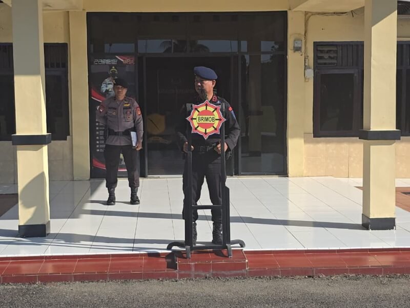 Batalyon B Pelopor Laksanakan Apel Siaga, Perkuat Kesiapan Personel dan Peralatan di Akhir Pekan.