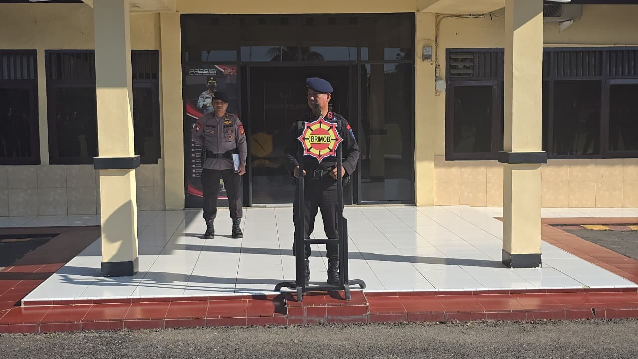 Batalyon B Pelopor Laksanakan Apel Siaga, Perkuat Kesiapan Personel dan Peralatan di Akhir Pekan.