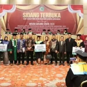 Hadiri Wisuda STAI Bumi Silampari,Wali Kota Lubuklinggau Dukung Terwujud Universitas Islam