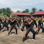 Batalyon B Pelopor Tingkatkan Kesiapsiagaan Lewat Latihan Tarung Derajat